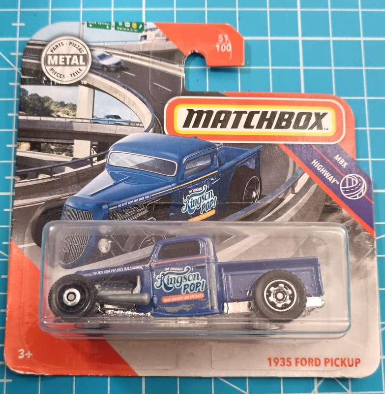 Matchbox Diecast on Card