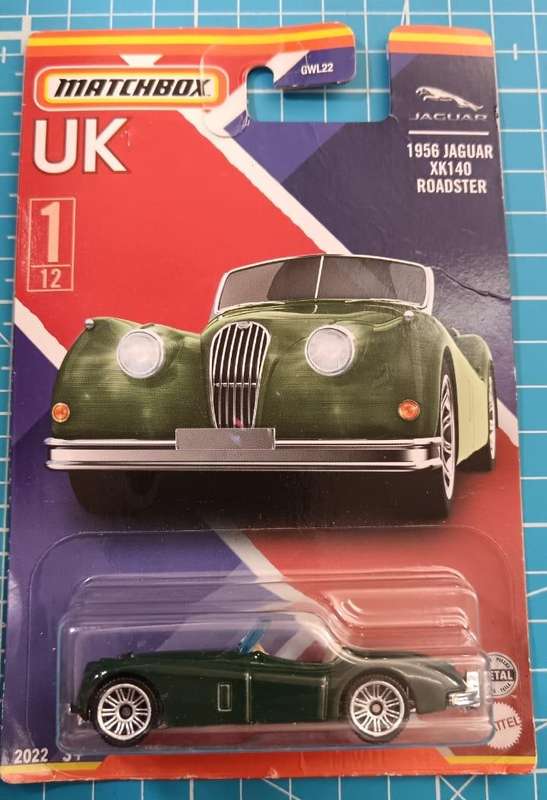 Matchbox Diecast on Card