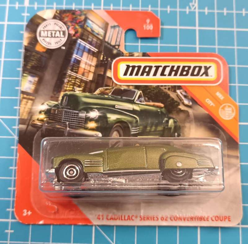 Matchbox Diecast on Card