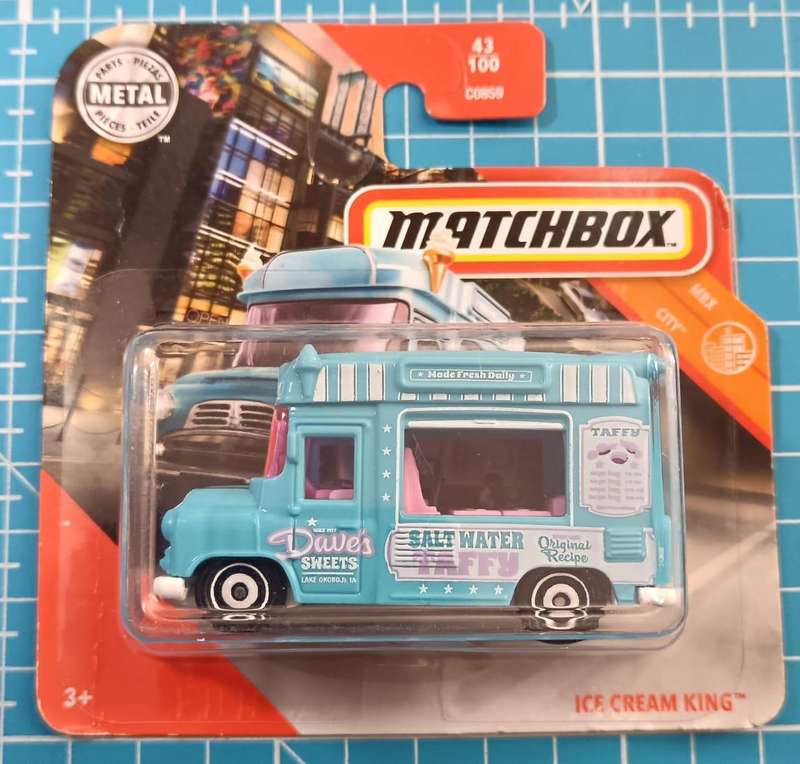 Matchbox Diecast on Card