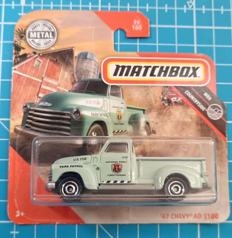 Matchbox Diecast on Card