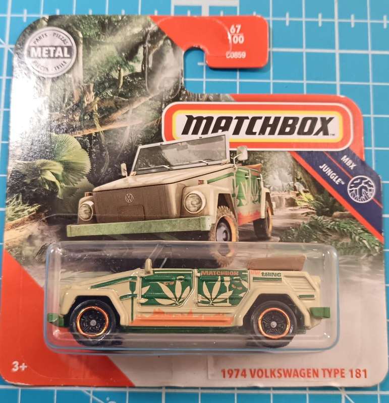 Matchbox Diecast on Card