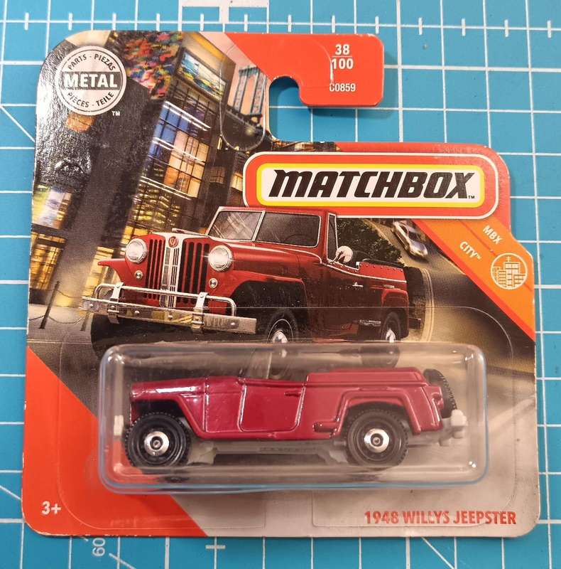 Matchbox Diecast on Card