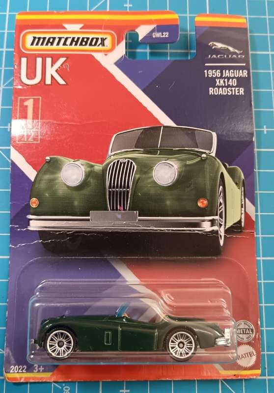 Matchbox Diecast on Card