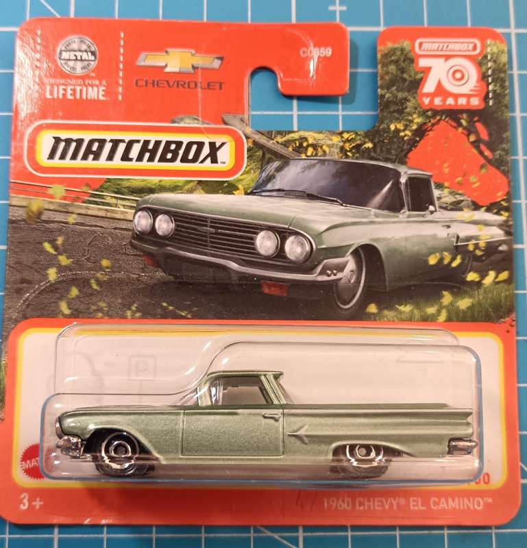 Matchbox Diecast on Card