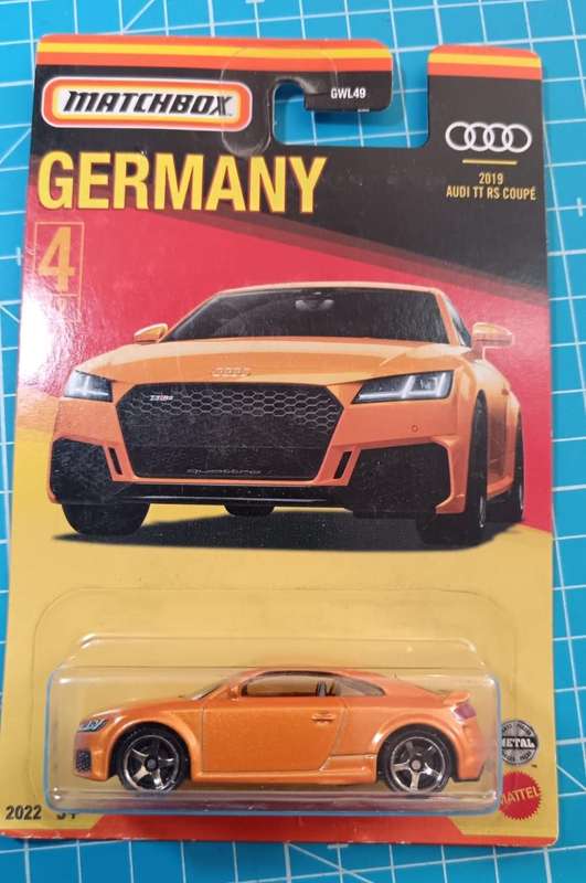 Matchbox Diecast on Card