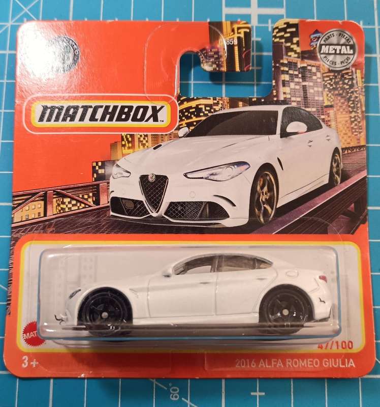 Matchbox Diecast on Card
