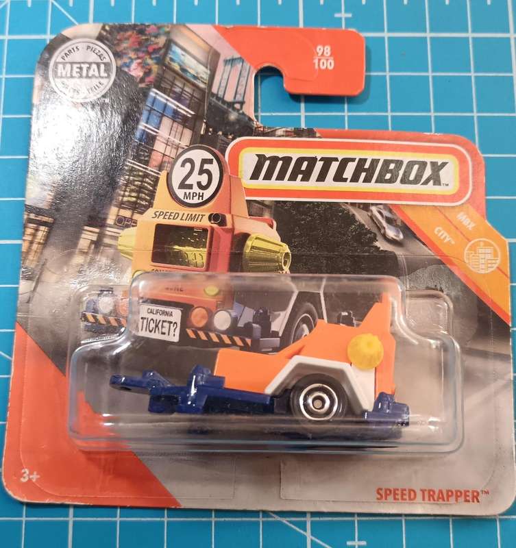 Matchbox Diecast on Card