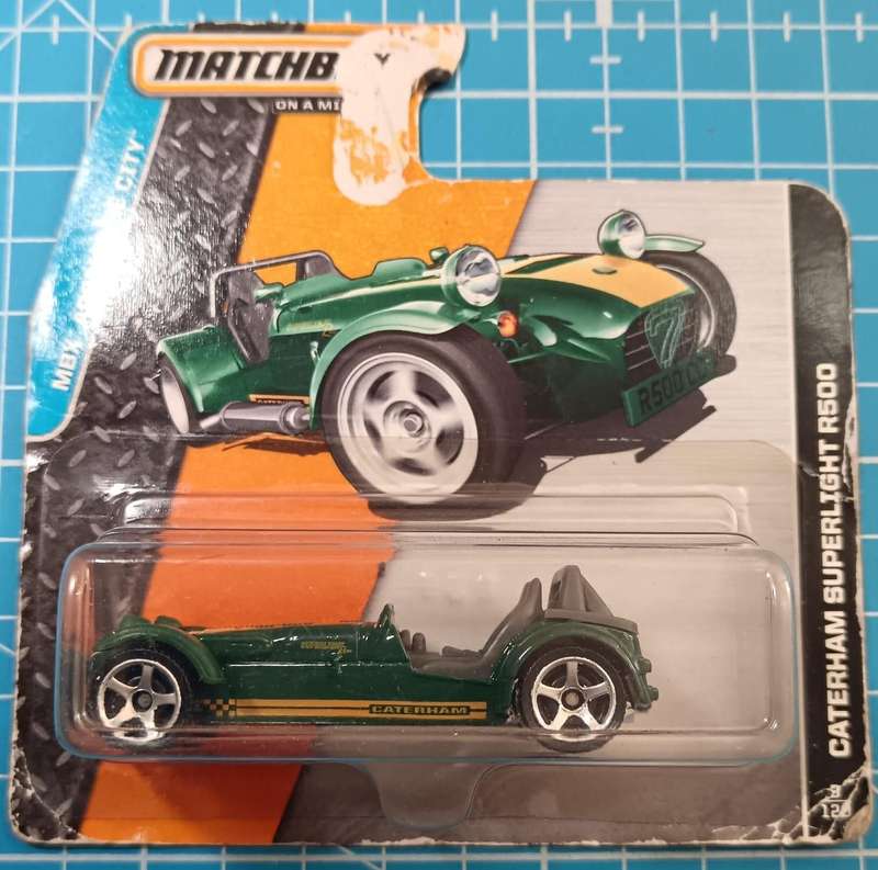 Matchbox Diecast on Card