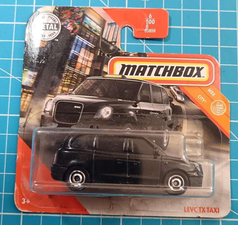 Matchbox Diecast on Card