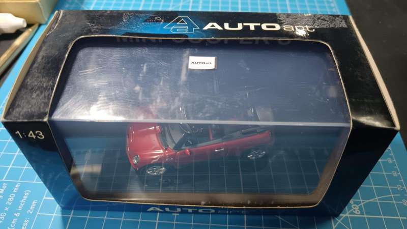 1:43 Scale Autoart Mini Cooper - Boxed