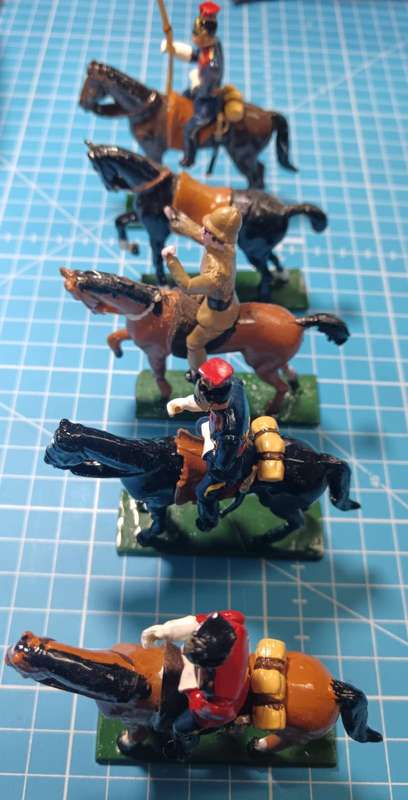 Collection of Detailed Lead Hand Painted Figurines/Soldiers