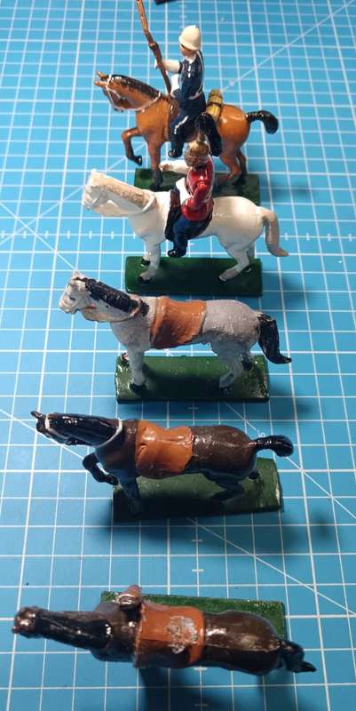 Collection of Detailed Lead Hand Painted Figurines/Soldiers