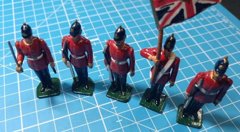 Collection of Detailed Lead Hand Painted Figurines/Soldiers