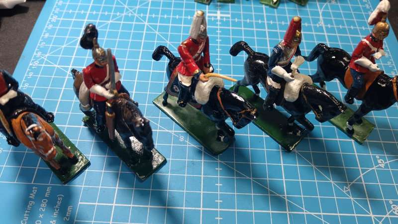 Collection of Detailed Lead Hand Painted Figurines/Soldiers