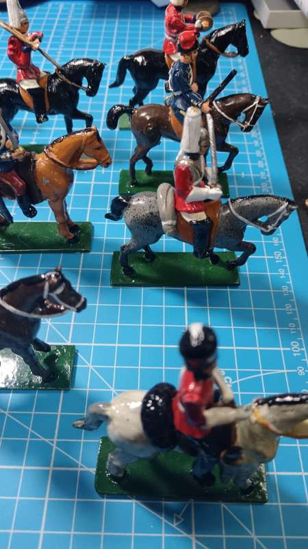 Collection of Detailed Lead Hand Painted Figurines/Soldiers