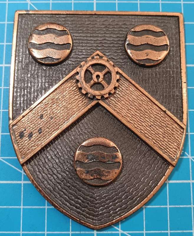 SADF -  Ordnance Commemorative Plaque Crest