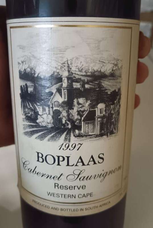 1997 Boplaas Cabernet  Sauvignon