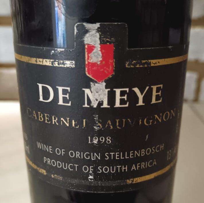 De Meye Cabernet Sauvignon 1998