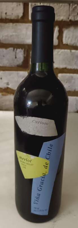 1996 Gracia Curioso Merlot