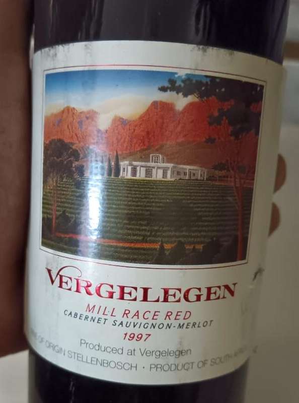 1997 Vergelegen Cabernet Sauvignon Merlot