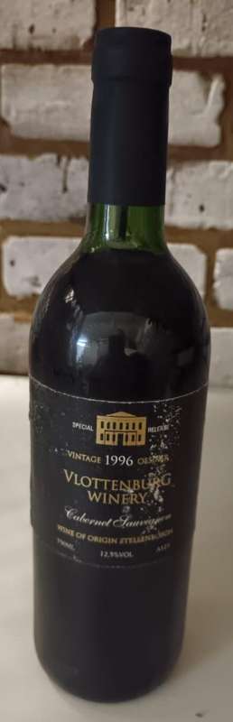 1996 Vlottenburg Winery Cabarnet Sauvignon