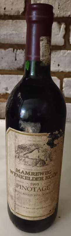 1995 Namreweg Wynkelder Pinotage