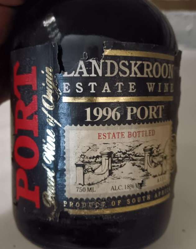 Vintage Landskroon 1996 Port
