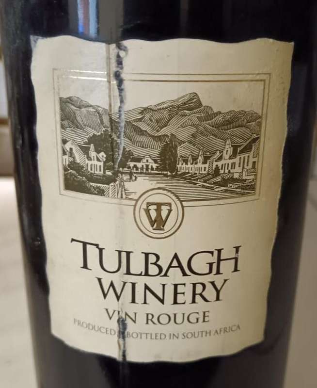 Vintage Tulbagh Vin Rouge