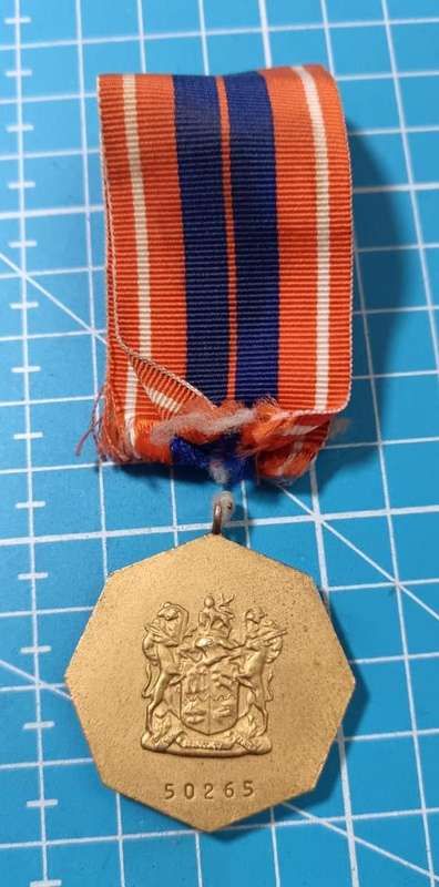 SADF - Full Size Pro Patria Medal ( Swivel - Number 50265 )