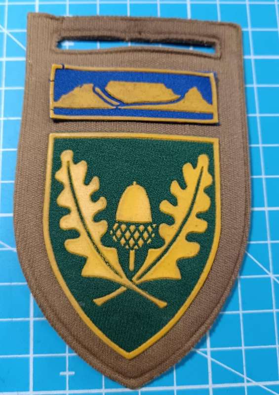 SADF - Regiment University of Stellenbosch Tupper Flash