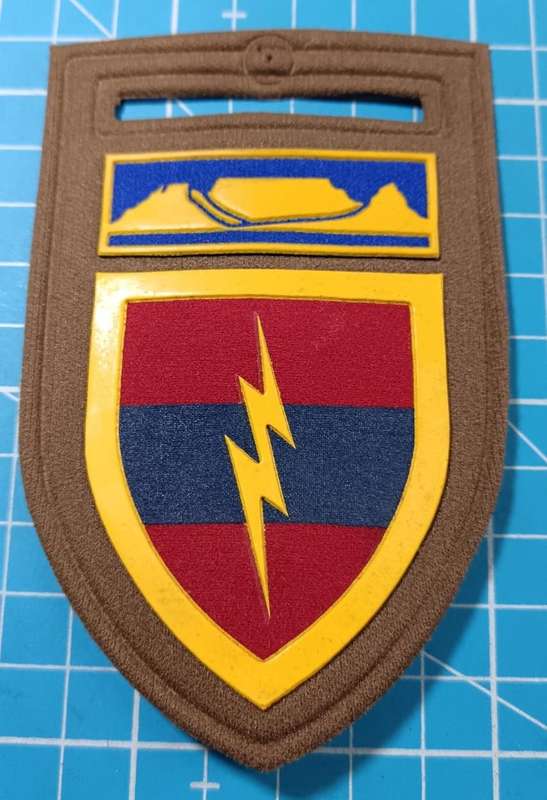SADF - 8 Engineer Regiment Tupper Flash