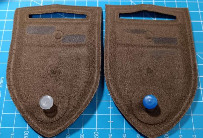SADF - Catering Corps Tupper Flash Pair