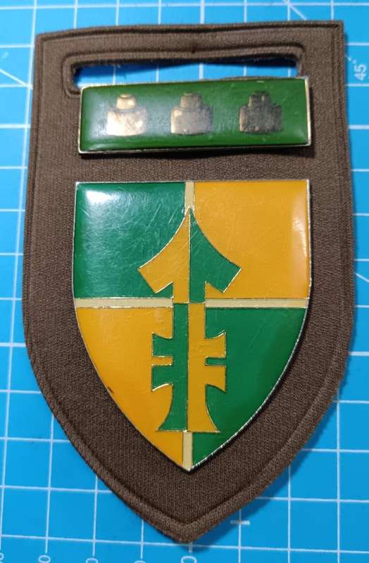 SADF - Group HQ Metal Shoulder Flash with Higher Formation Bar
