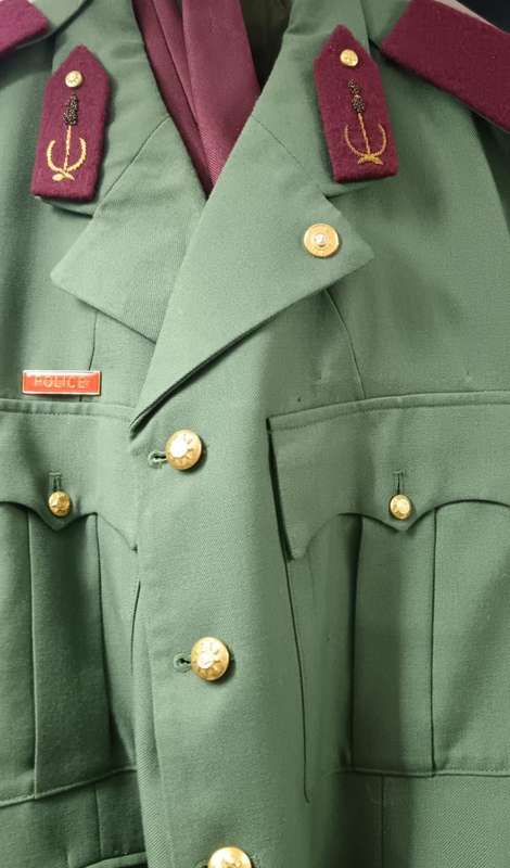 Extremely Rare - Homelands Bophutatswana Police Complete Step Out with Insignia