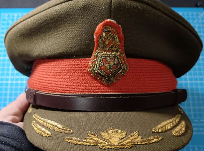 SADF - Senior Officers Peak Cap ( Staff Qualified )