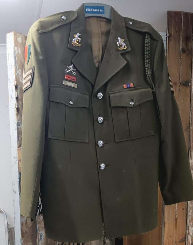SADF - TDK/81 Base Workshop Step Outs with Insignia