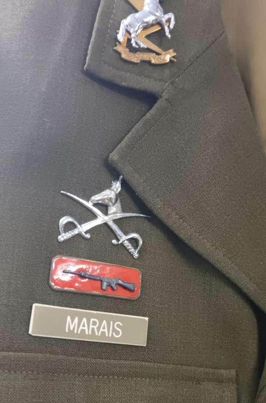 SADF - TDK/81 Base Workshop Step Outs with Insignia