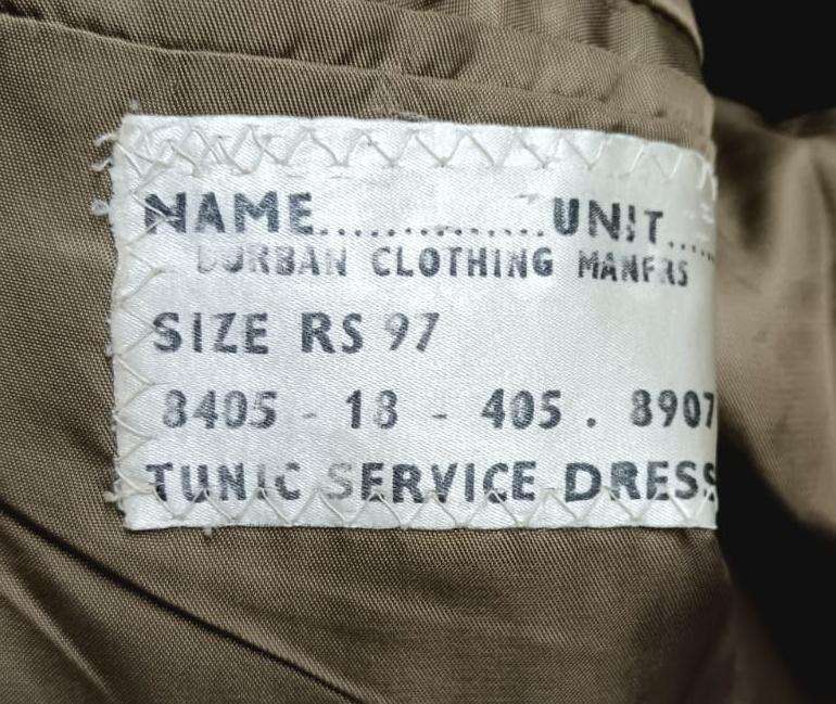 SADF - TDK/81 Base Workshop Step Outs with Insignia