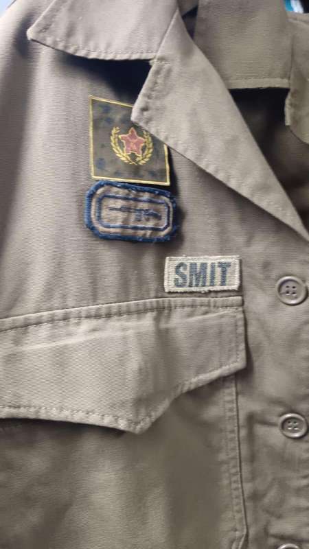 SADF - Nutria Bush Jacket with Insignia ( Medium )