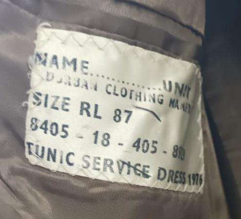SADF - SA Infantry Step Out Tunic with Insignia