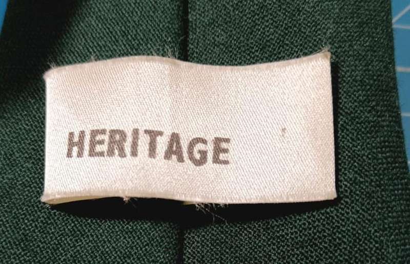 (Homelands) Green Step Out Tie by Heritage