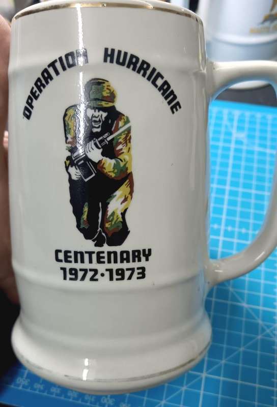 Rhodesia - Operation Hurricane Beer Mug