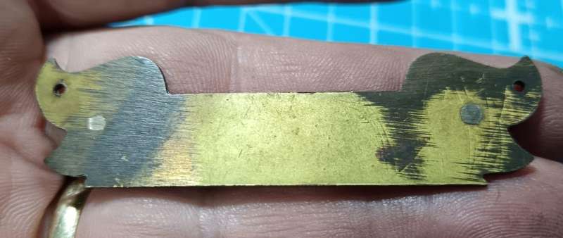 SADF - " Sportman van die Jaar " Metal Scroll