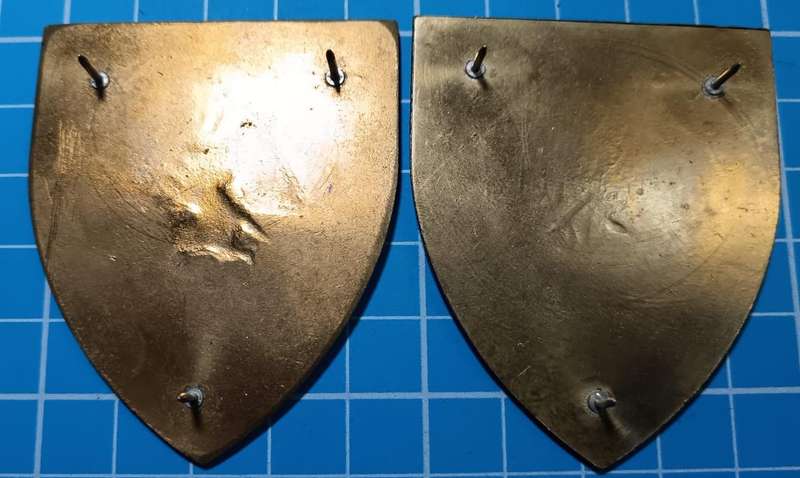 SADF - 3 SA Infantry Shoulder Flash Pair