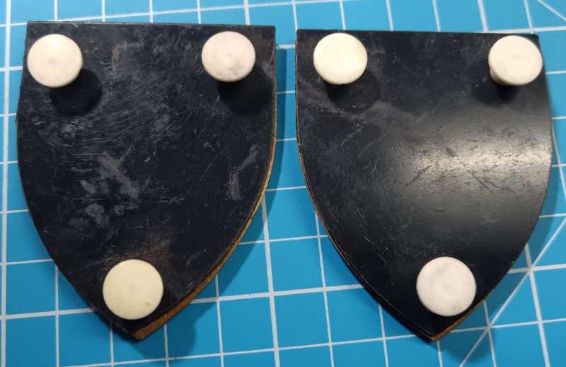 SADF - 5 Engineer Regiment Shoulder Flash Pair