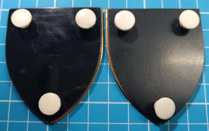 SADF - E/Transvaal Workshop Shoulder Flash Pair