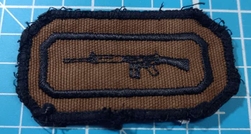 SADF - Nutria Marksman Breast Badge
