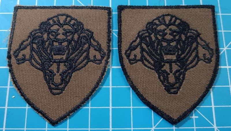 SANDF - Army Shoulder Flashes