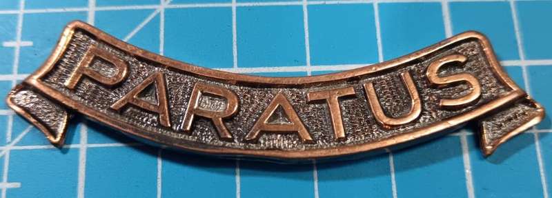 SADF - " Paratus" Plaque Crest
